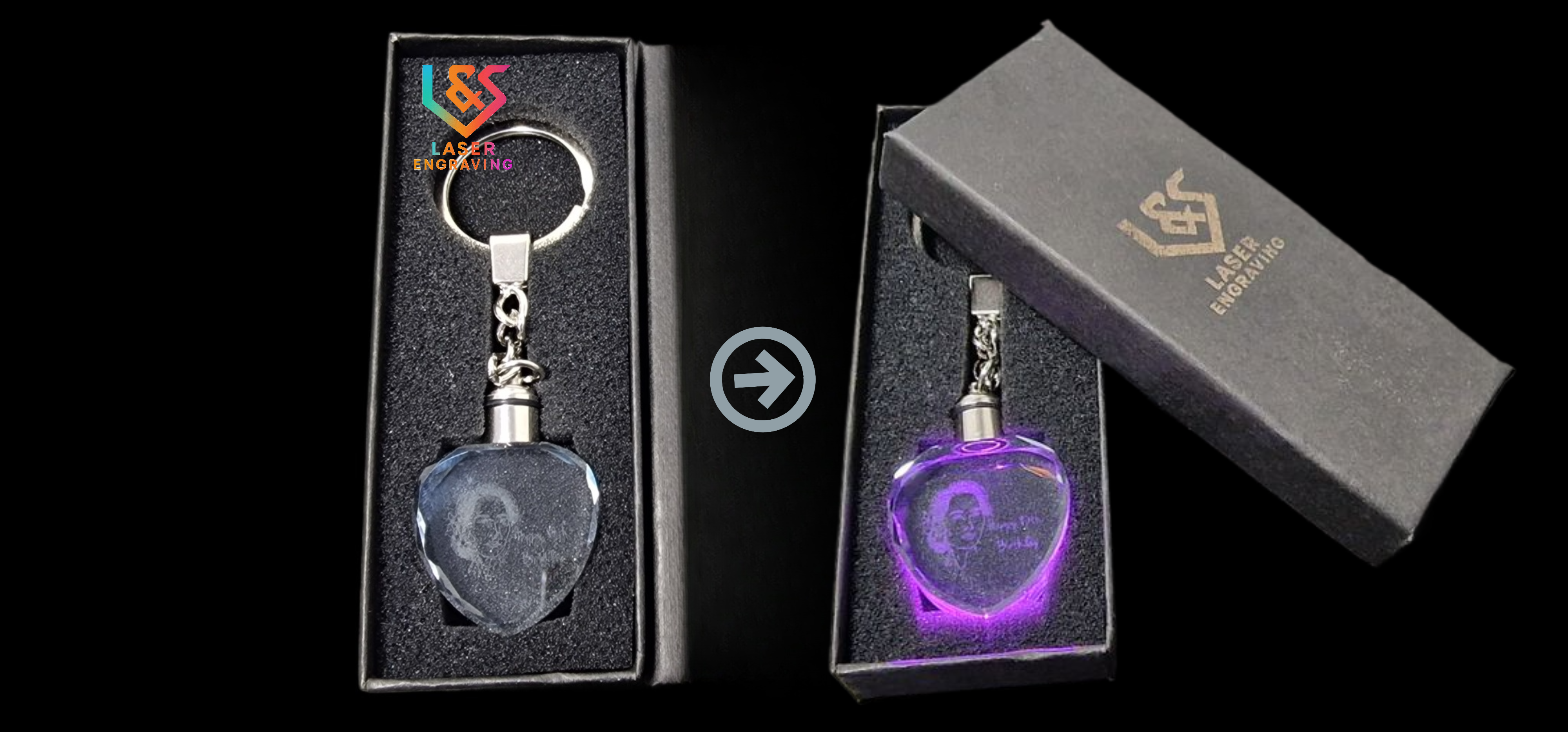 Heart Keyring
