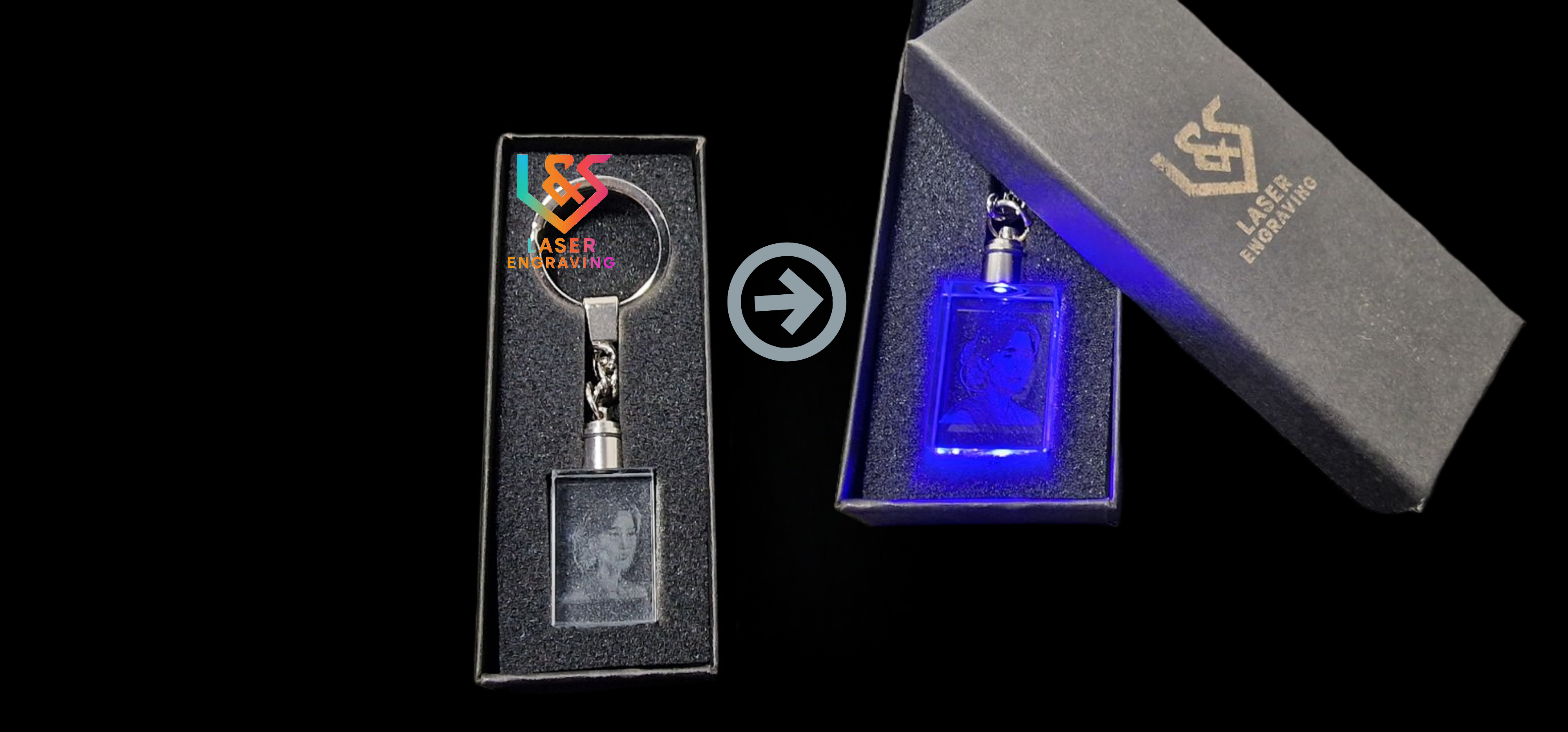 Rect Keyring