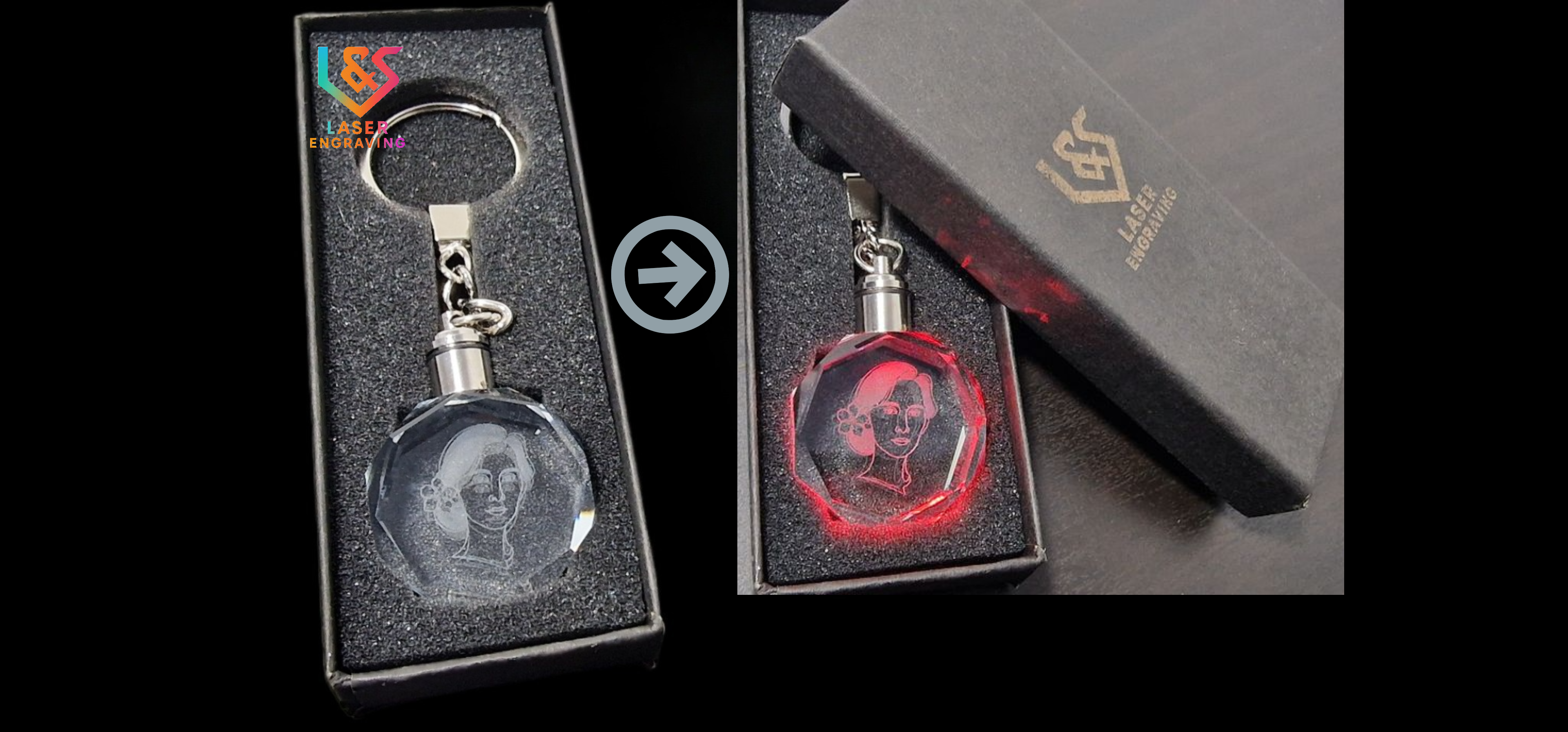 Round Keyring 2
