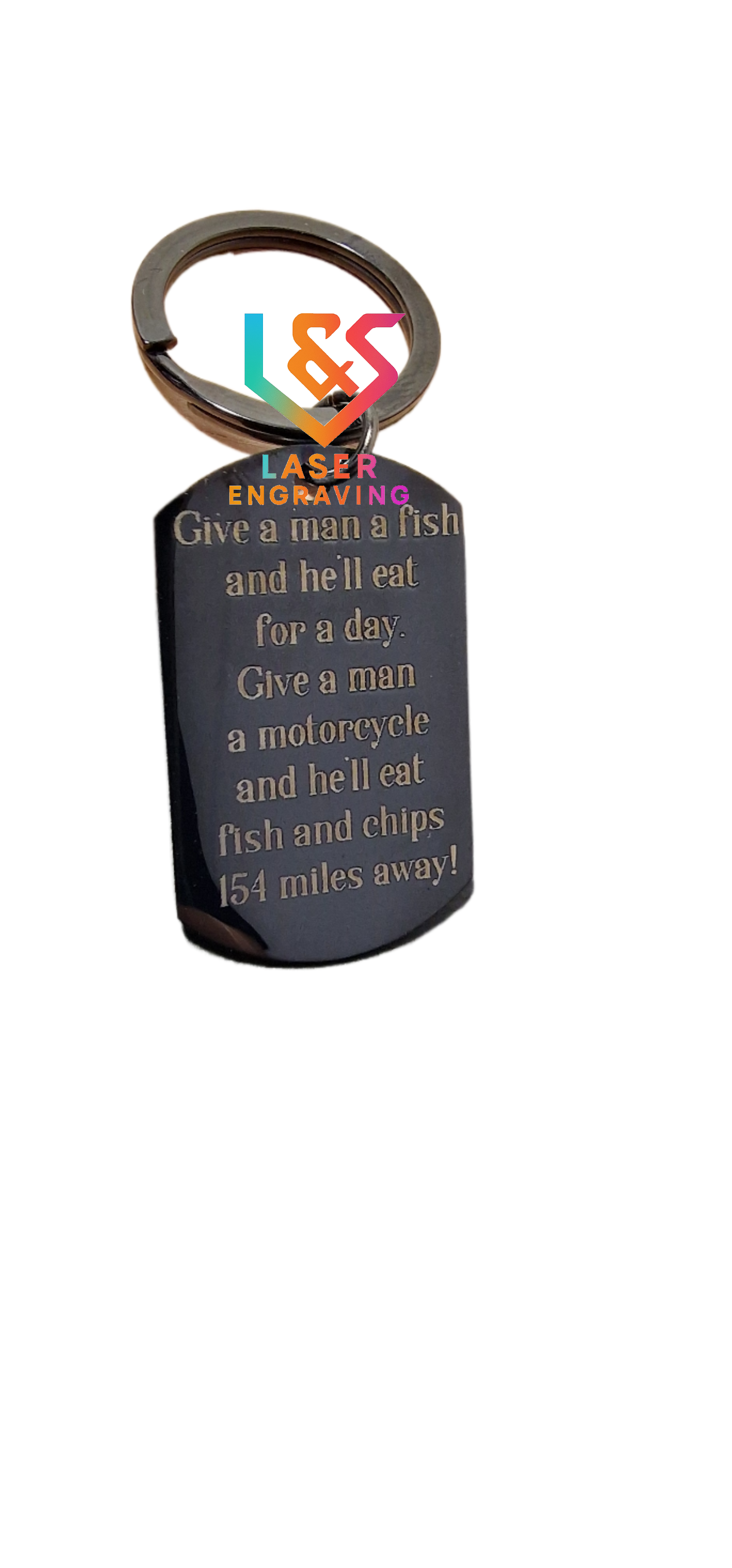 Motorcycle Quote Keyring